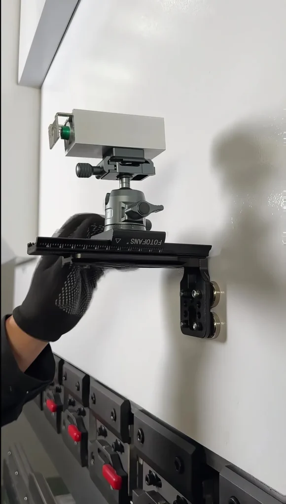 press brake angle calibrator