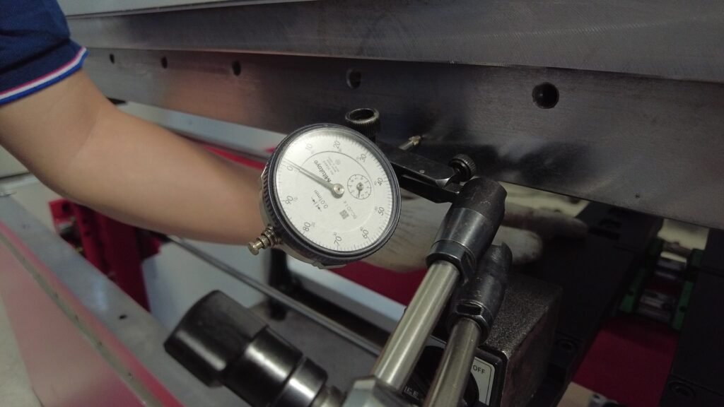 press brake machine manufacturing QC