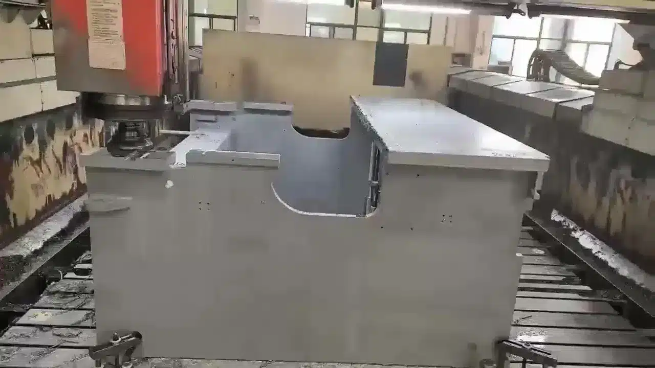 CNC Press Brake Machine Frame Machining